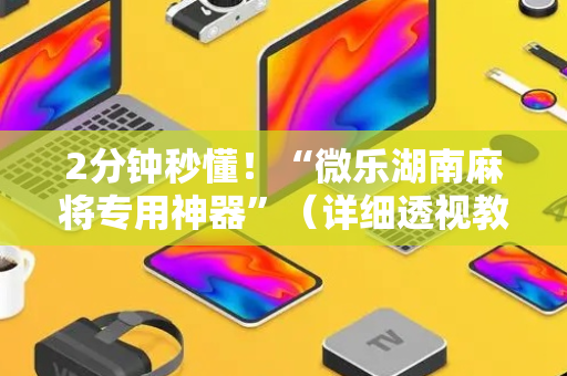 2分钟秒懂！“微乐湖南麻将专用神器”（详细透视教程）-哔哩哔哩