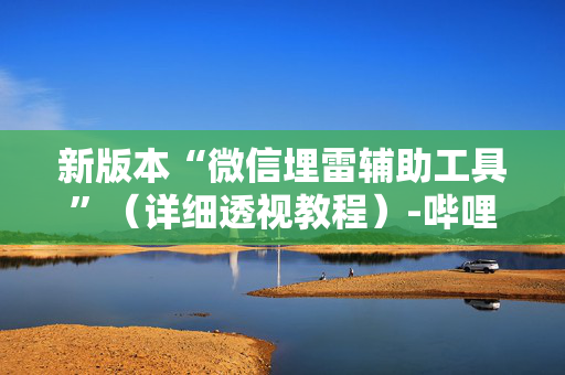 新版本“微信埋雷辅助工具”（详细透视教程）-哔哩哔哩