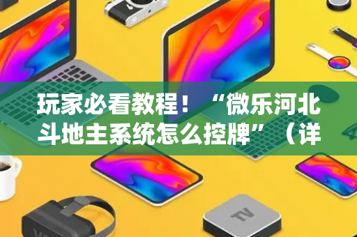 玩家必看教程！“微乐河北斗地主系统怎么控牌”（详细透视教程）-哔哩哔哩