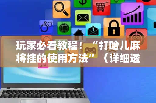 玩家必看教程！“打哈儿麻将挂的使用方法”（详细透视教程）-哔哩哔哩