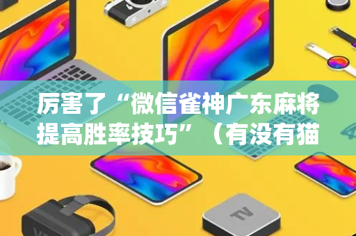 厉害了“微信雀神广东麻将提高胜率技巧”（有没有猫腻)