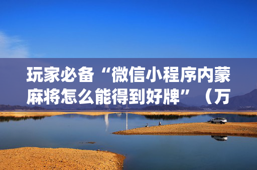 玩家必备“微信小程序内蒙麻将怎么能得到好牌”（万能开挂器)