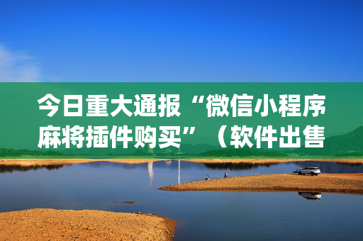 今日重大通报“微信小程序麻将插件购买”（软件出售)