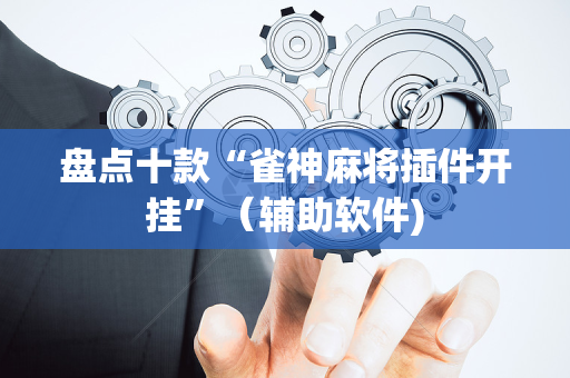 盘点十款“雀神麻将插件开挂”（辅助软件)