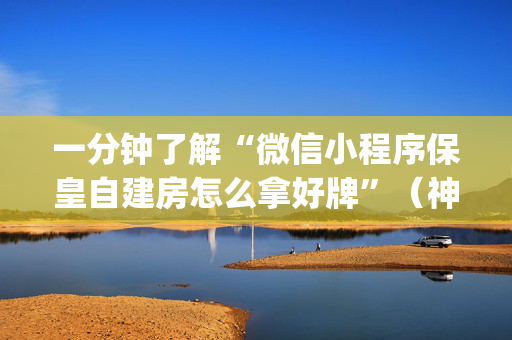 一分钟了解“微信小程序保皇自建房怎么拿好牌”（神器通用版)