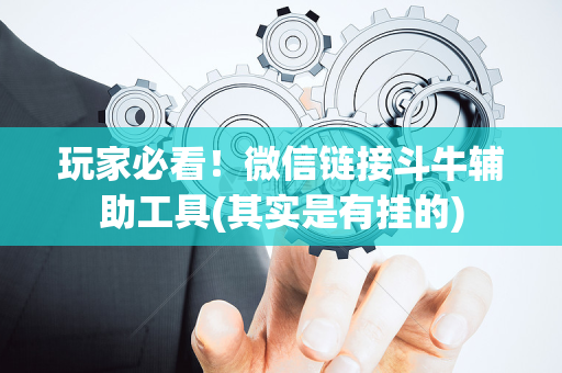 玩家必看！微信链接斗牛辅助工具(其实是有挂的)
