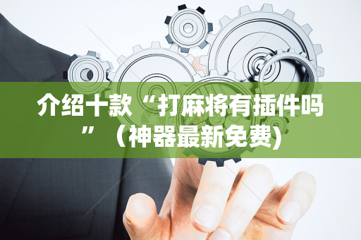 介绍十款“打麻将有插件吗”（神器最新免费)