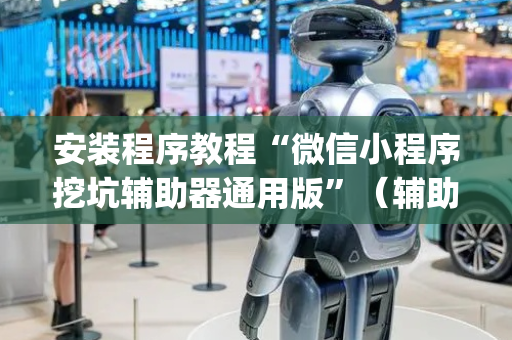 安装程序教程“微信小程序挖坑辅助器通用版”（辅助器通用版)