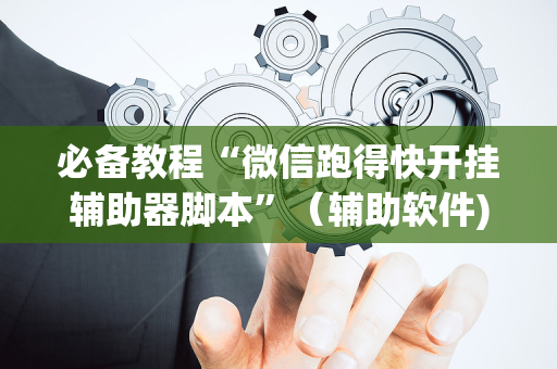必备教程“微信跑得快开挂辅助器脚本”（辅助软件)