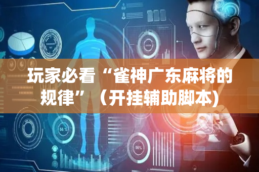 玩家必看“雀神广东麻将的规律”（开挂辅助脚本)