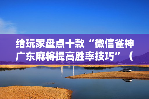 给玩家盘点十款“微信雀神广东麻将提高胜率技巧”（为什么有人一直赢)