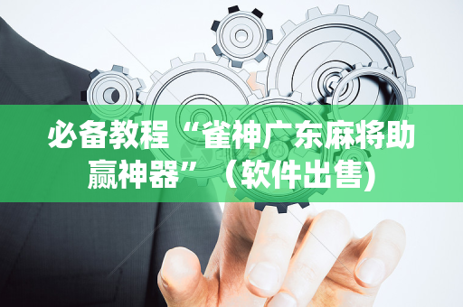 必备教程“雀神广东麻将助赢神器”（软件出售)
