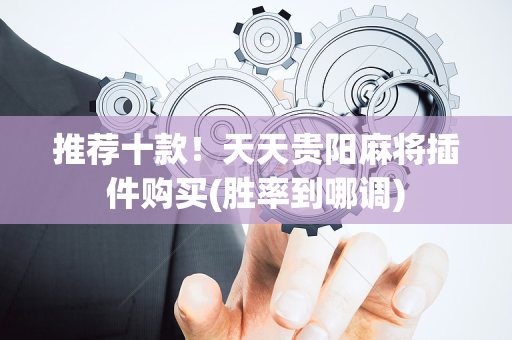 推荐十款！天天贵阳麻将插件购买(胜率到哪调)