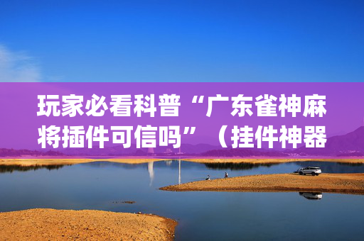 玩家必看科普“广东雀神麻将插件可信吗”（挂件神器)
