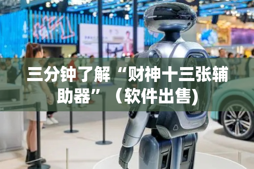 三分钟了解“财神十三张辅助器”（软件出售)