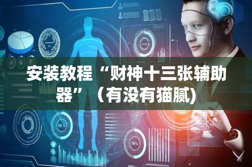 安装教程“财神十三张辅助器”（有没有猫腻)