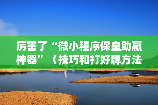 厉害了“微小程序保皇助赢神器”（技巧和打好牌方法)