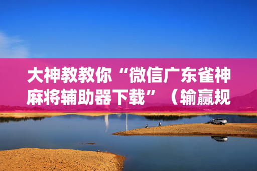 大神教教你“微信广东雀神麻将辅助器下载”（输赢规律)