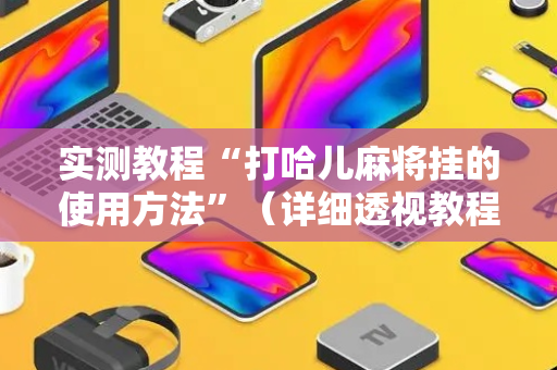 实测教程“打哈儿麻将挂的使用方法”（详细透视教程）-哔哩哔哩