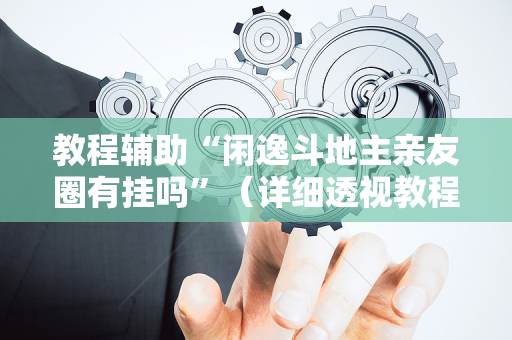 教程辅助“闲逸斗地主亲友圈有挂吗”（详细透视教程）-哔哩哔哩