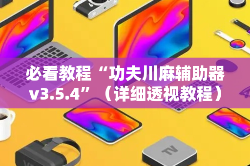 必看教程“功夫川麻辅助器v3.5.4”（详细透视教程）-哔哩哔哩