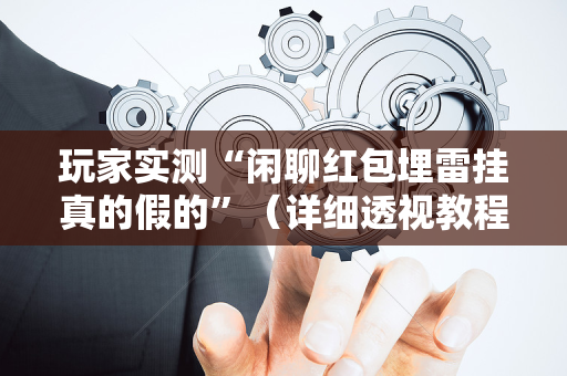 玩家实测“闲聊红包埋雷挂真的假的”（详细透视教程）-哔哩哔哩