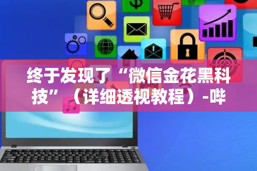 终于发现了“微信金花黑科技”（详细透视教程）-哔哩哔哩