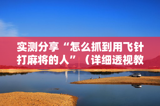 实测分享“怎么抓到用飞针打麻将的人”（详细透视教程）-哔哩哔哩