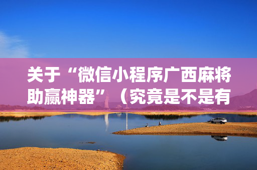 关于“微信小程序广西麻将助赢神器”（究竟是不是有挂)