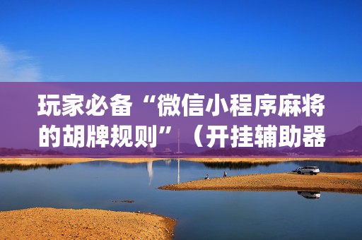 玩家必备“微信小程序麻将的胡牌规则”（开挂辅助器脚本)