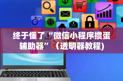 终于懂了“微信小程序掼蛋辅助器”（透明器教程)