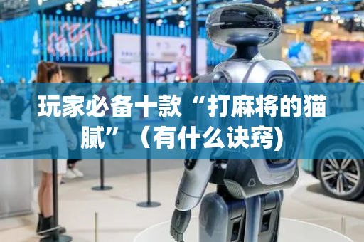 玩家必备十款“打麻将的猫腻”（有什么诀窍)