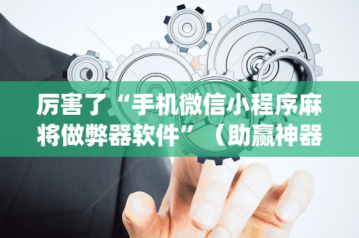 厉害了“手机微信小程序麻将做弊器软件”（助赢神器购买)