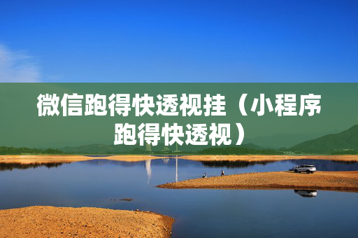 微信跑得快透视挂（小程序跑得快透视）