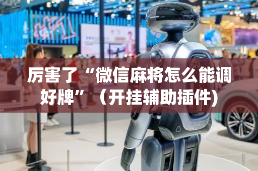 厉害了“微信麻将怎么能调好牌”（开挂辅助插件)
