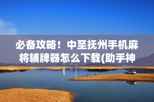 必备攻略！中至抚州手机麻将辅牌器怎么下载(助手神器外辅工具)