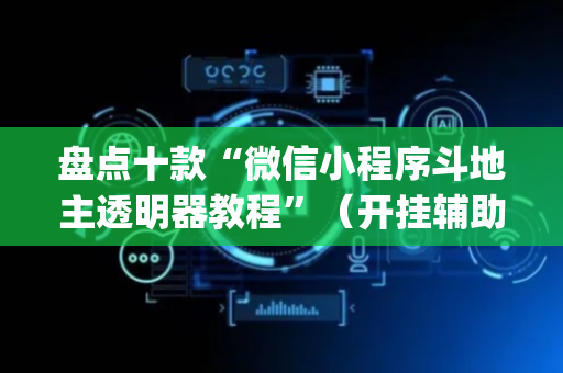 盘点十款“微信小程序斗地主透明器教程”（开挂辅助脚本)
