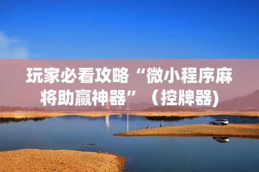 玩家必看攻略“微小程序麻将助赢神器”（控牌器)