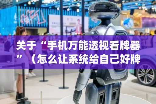 关于“手机万能透视看牌器”（怎么让系统给自己好牌)