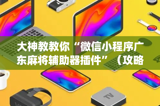 大神教教你“微信小程序广东麻将辅助器插件”（攻略插件)