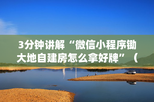 3分钟讲解“微信小程序锄大地自建房怎么拿好牌”（怎么调胜率)