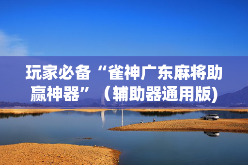 玩家必备“雀神广东麻将助赢神器”（辅助器通用版)