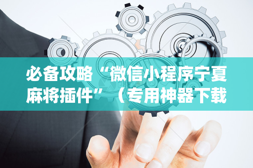 必备攻略“微信小程序宁夏麻将插件”（专用神器下载)