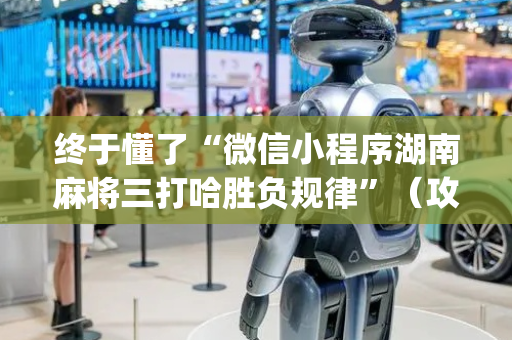 终于懂了“微信小程序湖南麻将三打哈胜负规律”（攻略插件)