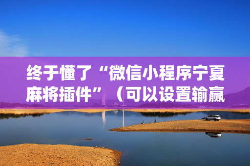 终于懂了“微信小程序宁夏麻将插件”（可以设置输赢吗)