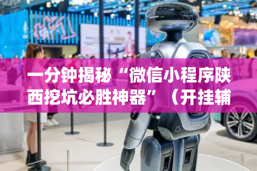 一分钟揭秘“微信小程序陕西挖坑必胜神器”（开挂辅助插件)