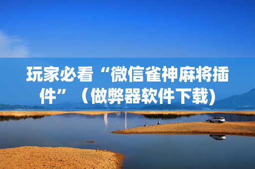 玩家必看“微信雀神麻将插件”（做弊器软件下载)