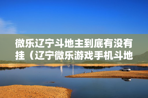 微乐辽宁斗地主到底有没有挂（辽宁微乐游戏手机斗地主）