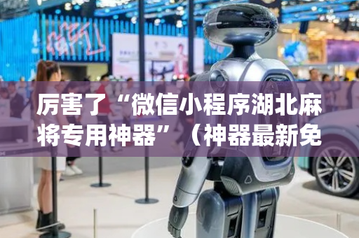 厉害了“微信小程序湖北麻将专用神器”（神器最新免费)