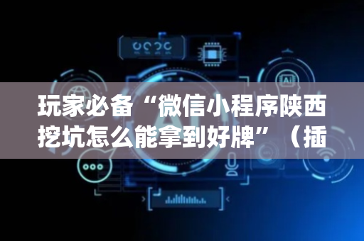 玩家必备“微信小程序陕西挖坑怎么能拿到好牌”（插件开挂免费AI)